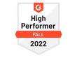 G2 High Performer 2022