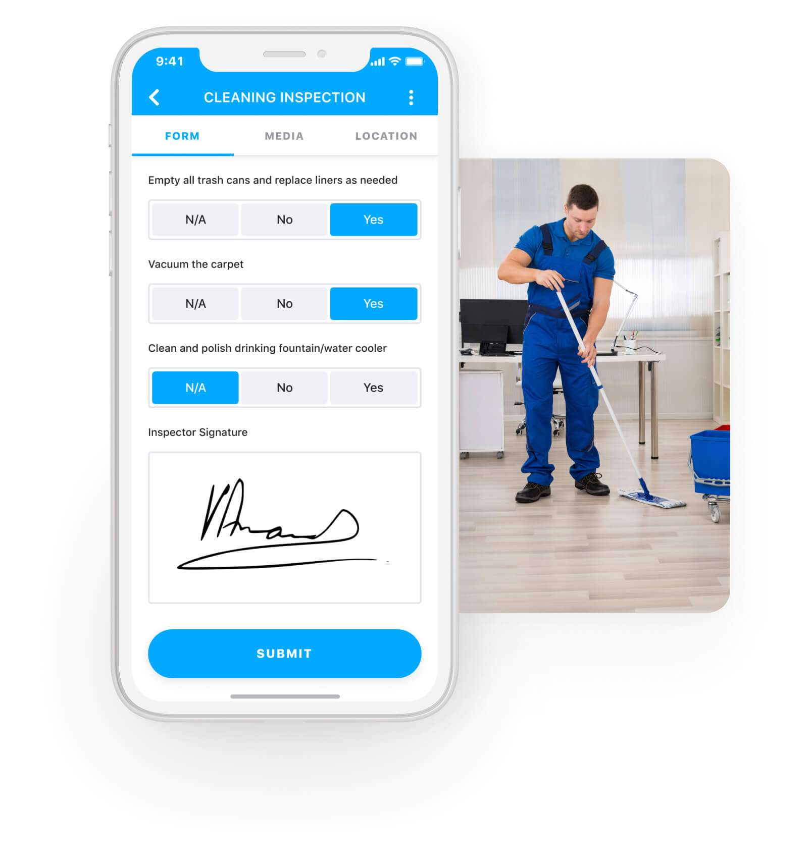 Digitize your cleaning inspections